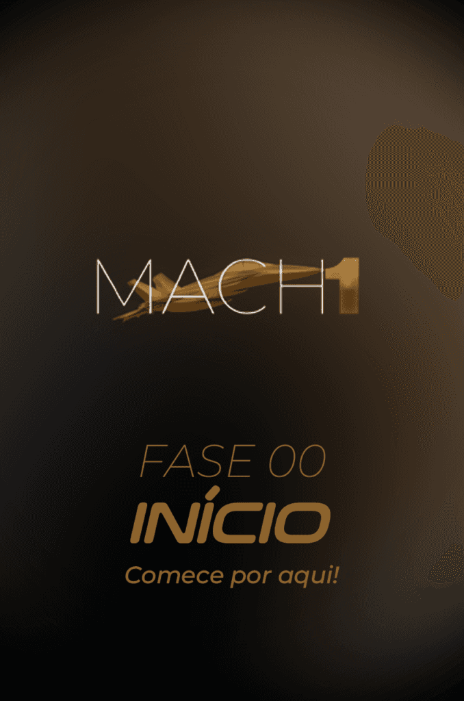 Capa do MACH1 2026 — Fase 00, Início: comece por aqui